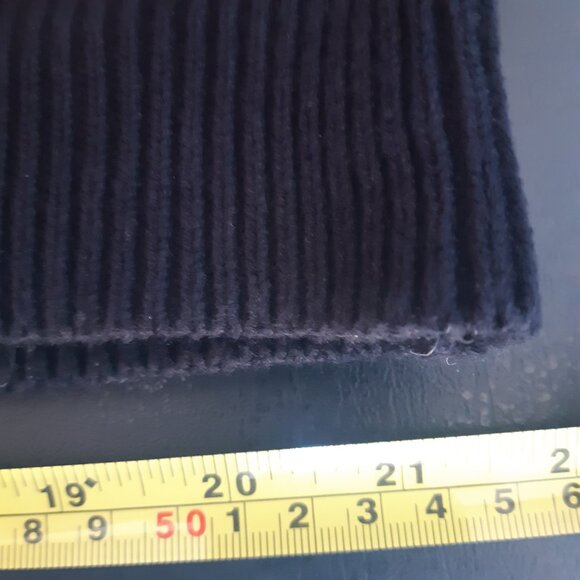 Tommy Hilfiger SZ S Black Cotton Men's 2 Button Shawl Collar Pullever Sweater - Picture 12 of 12